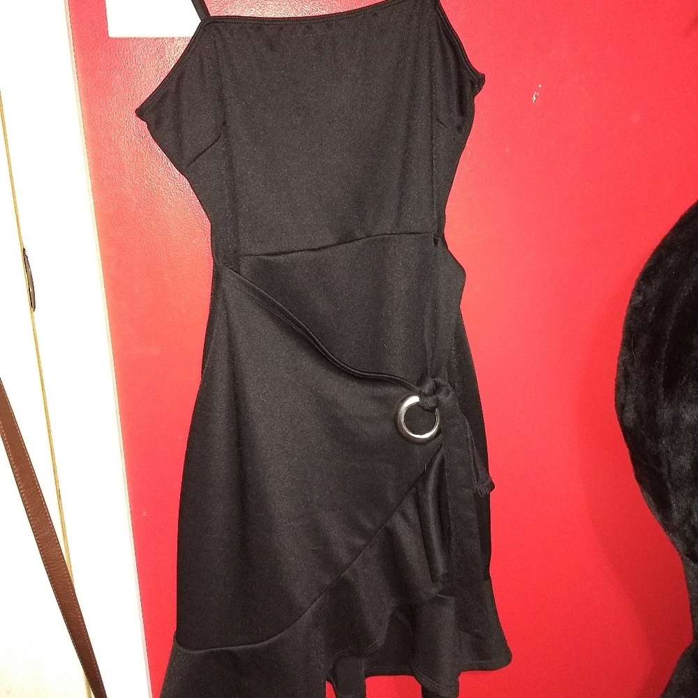 Black Wrap Dress